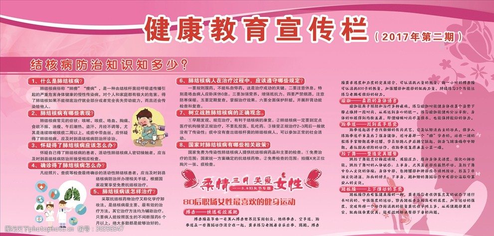 结核病防治宣传栏
