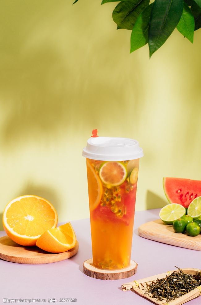 高清摄影图水果茶超级水果茶素材
