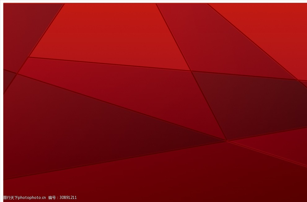 红色几何背景图片-图行天下图库