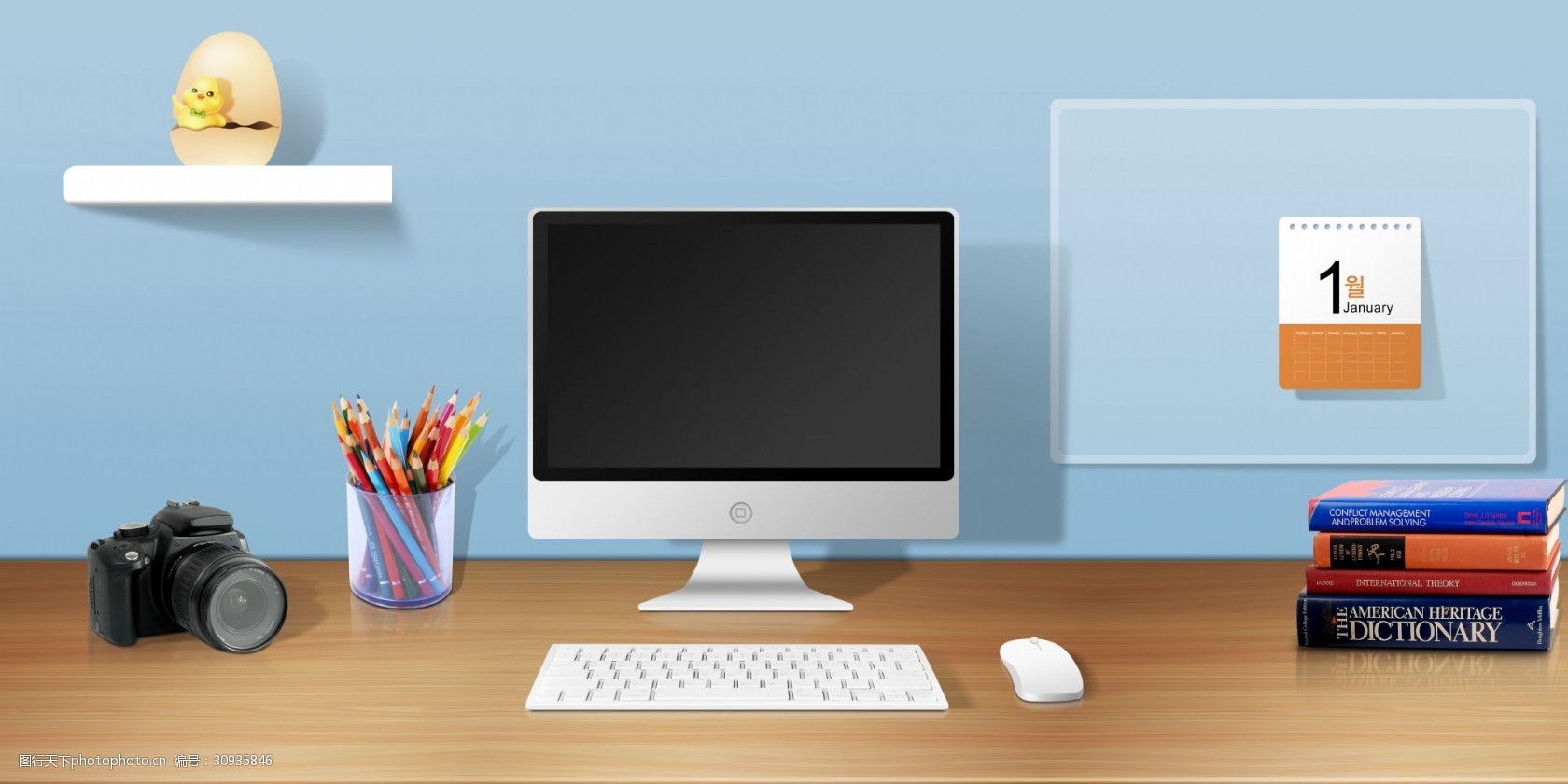 商务办公桌面背景设计