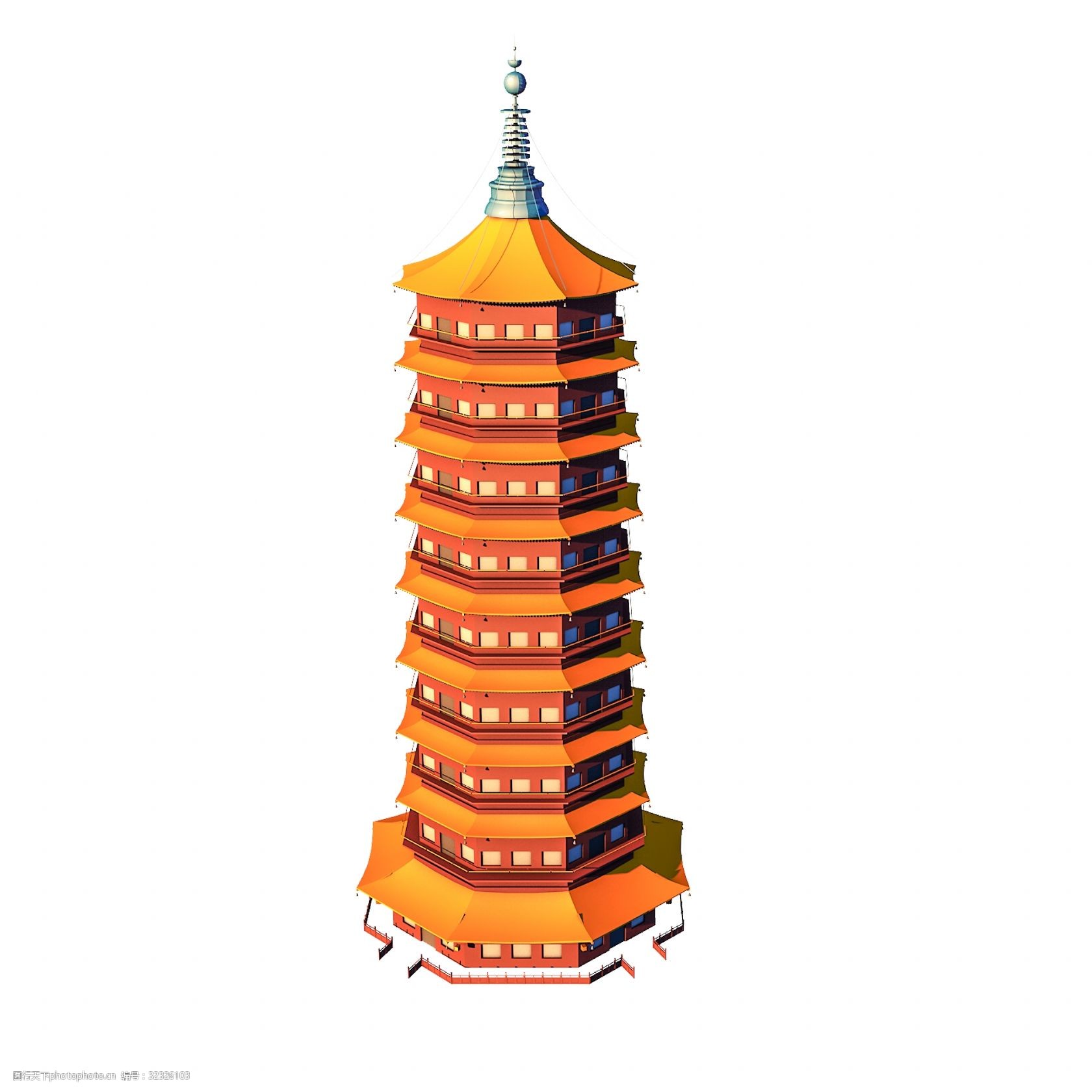 5d中国九层宝塔