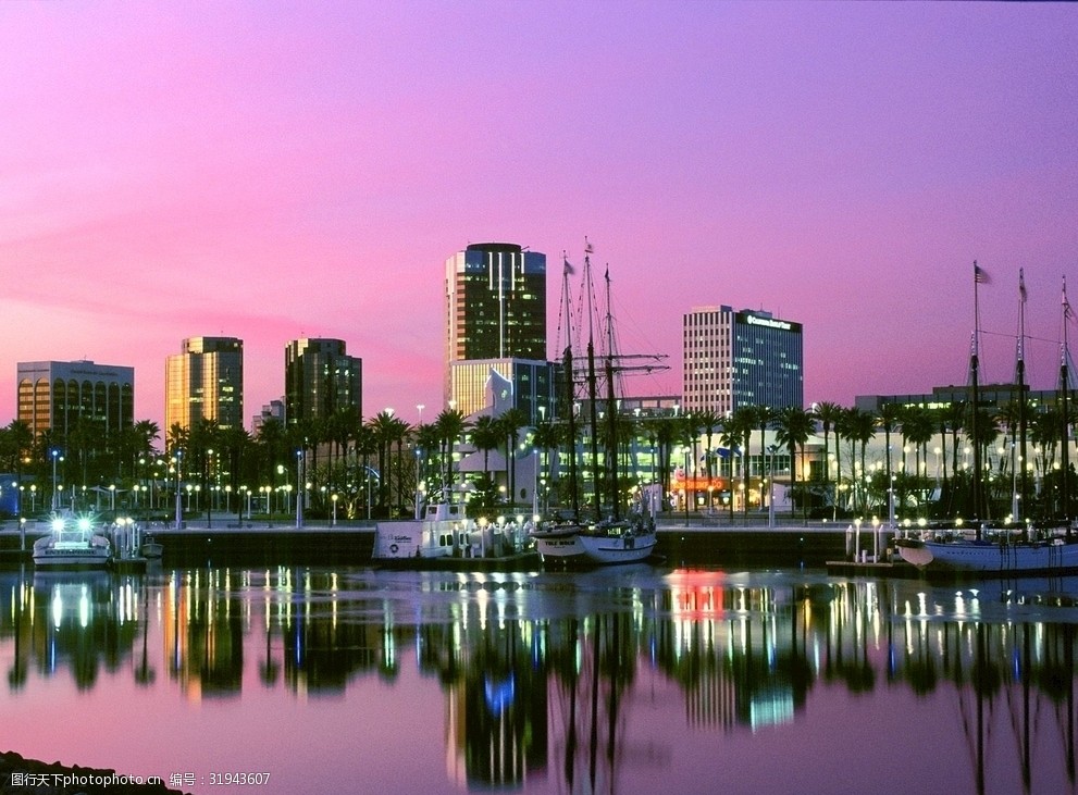 夜晚城市风景 城市建筑 城市风景 城市高楼 城市夜景 摄影 自然景观