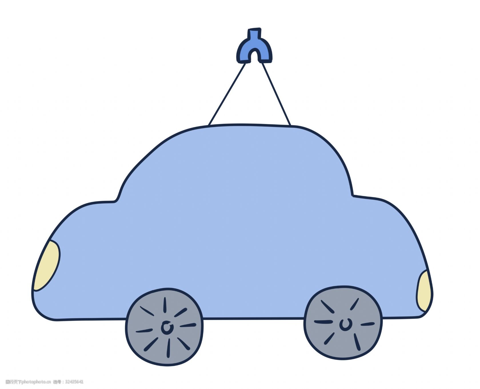 插画 可爱边框 蓝色小汽车边框 插画 小汽车边框 汽车 卡通汽车边框