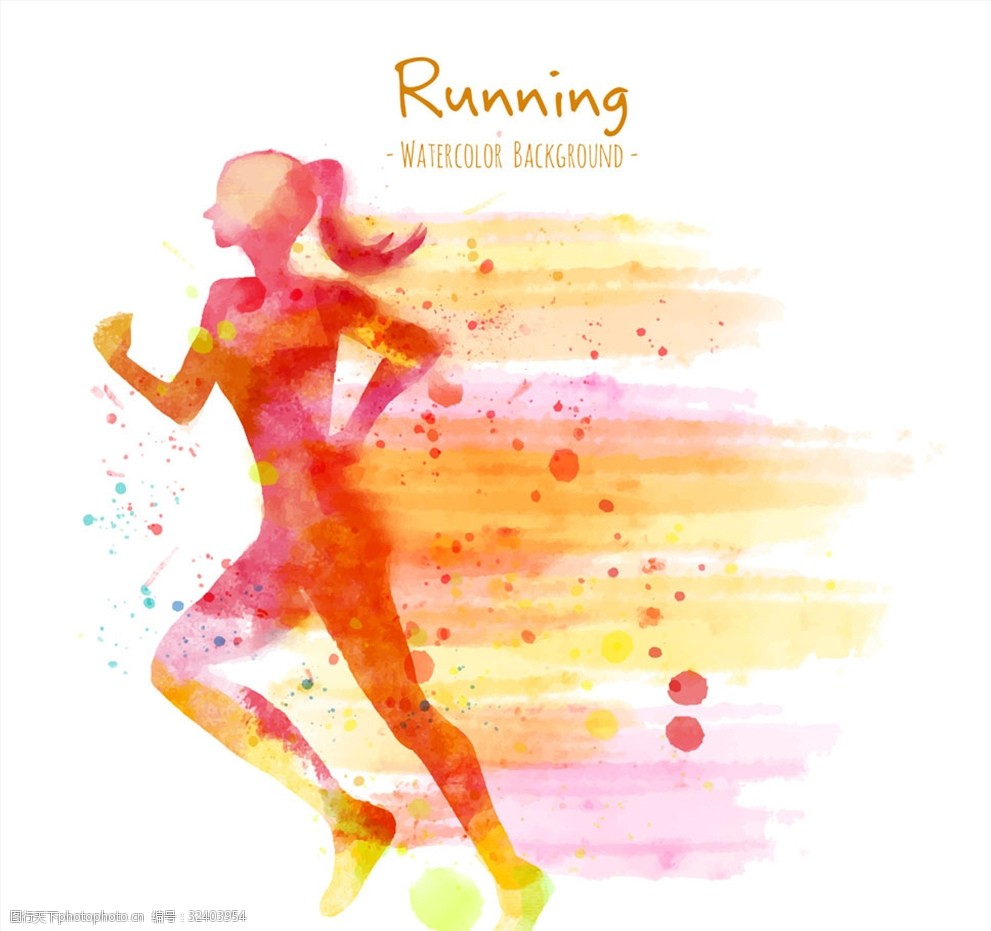 关键词:彩绘跑步女子剪影 彩绘 跑步 女子 剪影 运动 侧面 人物 设计