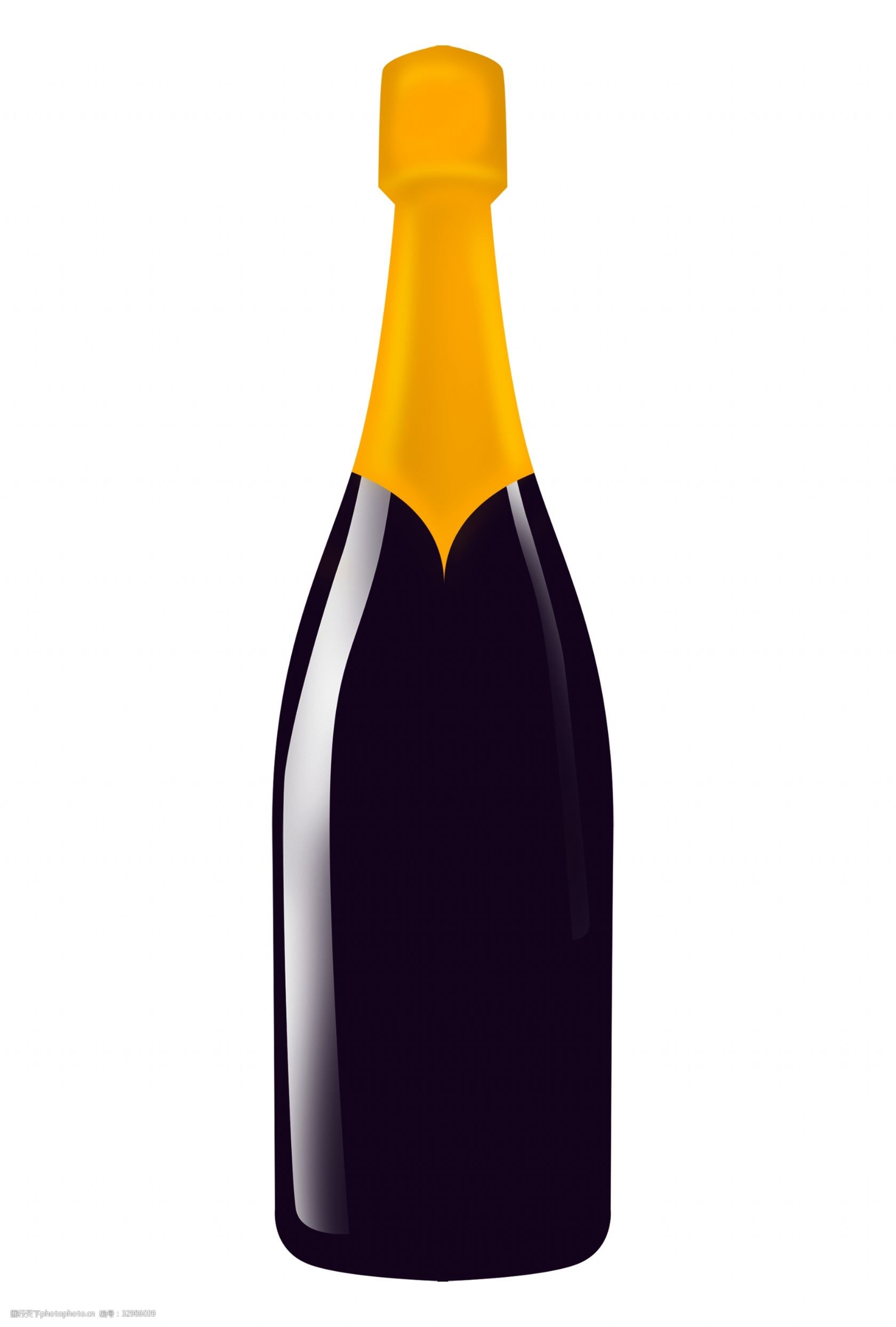 关键词:一瓶黑色红酒插画 黄色酒瓶盖子 黑色瓶子 红酒瓶子插画 红酒