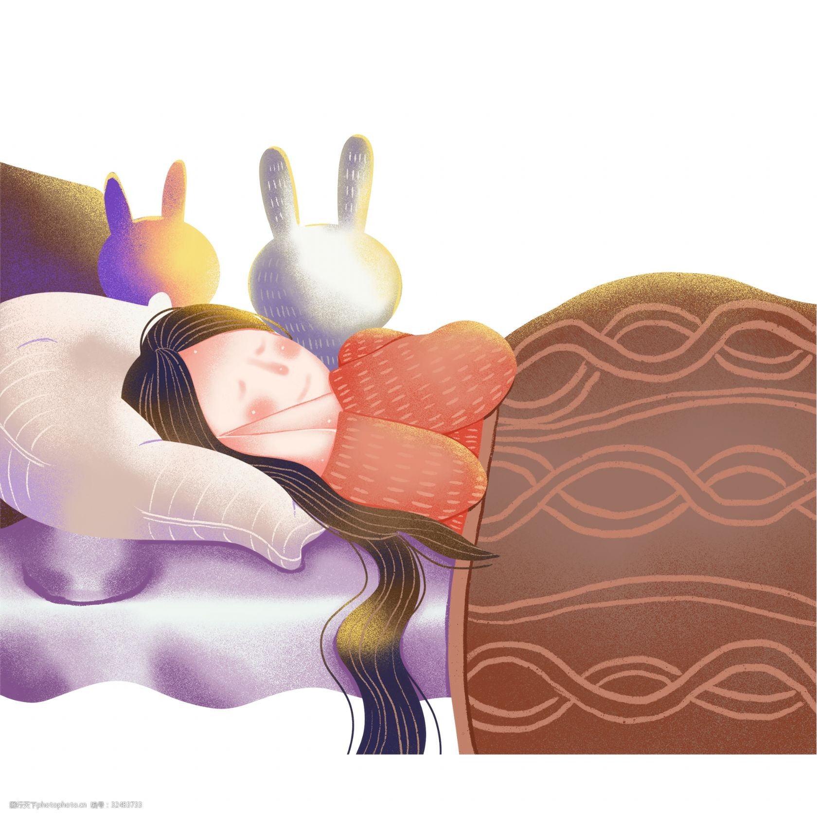 关键词:可爱女孩睡觉插画 人物 女孩 睡觉 手绘 绘画 卡通 简约 小