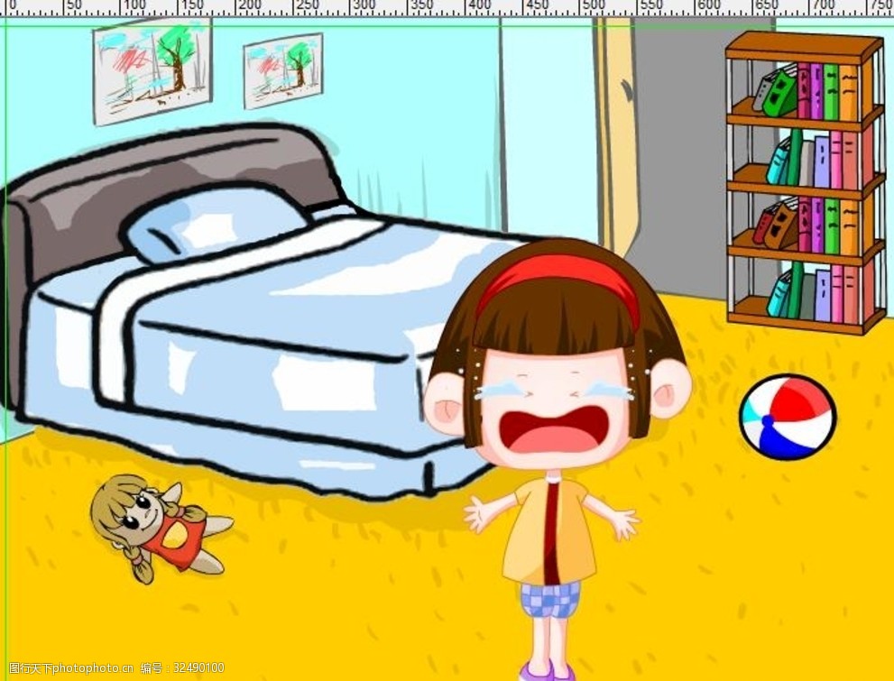 小妹妹在房间里大哭21秒