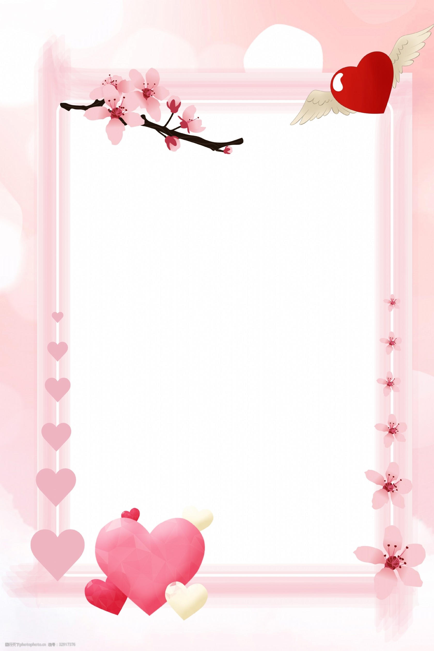 关键词:七夕粉色边框简约背景 七夕 唯美 爱情 爱 粉色 爱心 边框