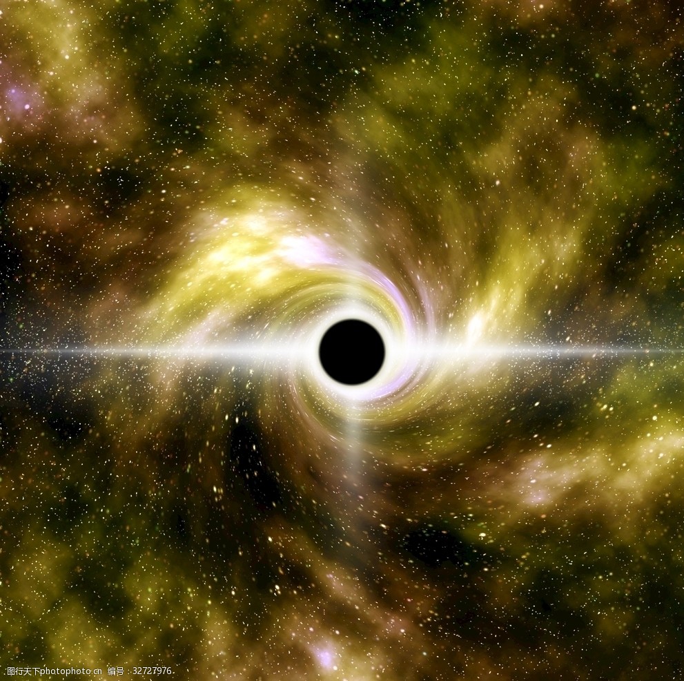 黑洞天体星体星空8k图片素材