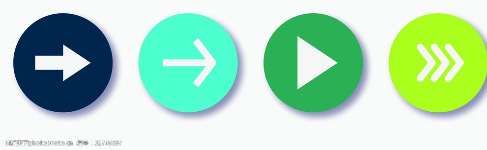 图标 方向 按钮 标志 设计 标志图标 公共标识标志 广告设计 其他 cdr