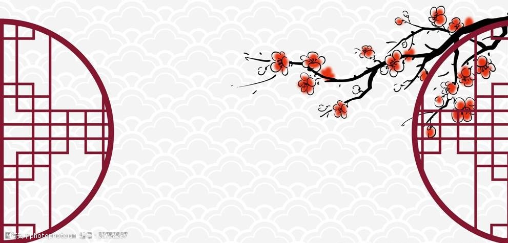 关键词:中国风山水图 中国风 山水 花鸟 背景图 素雅 古典 禅意 设计