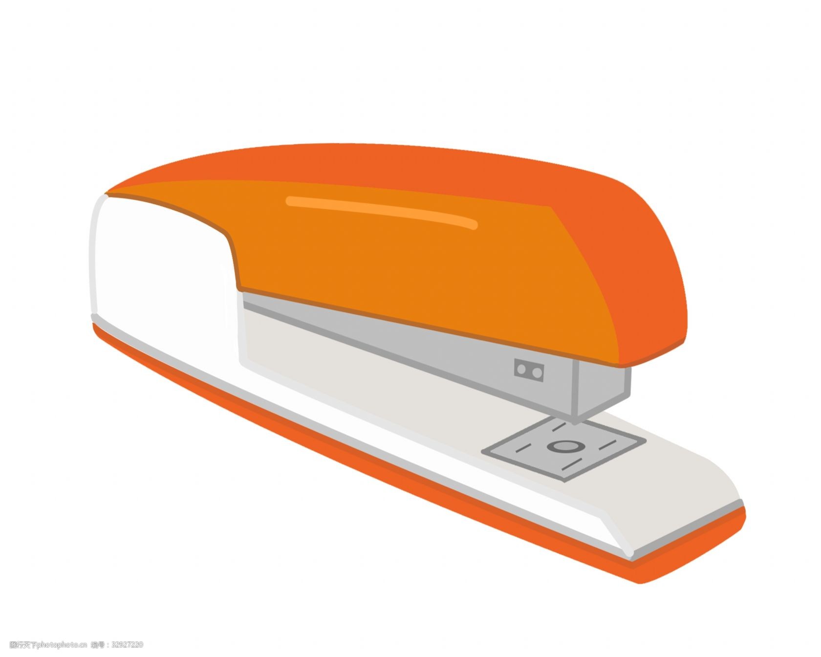 橘色装订订书机