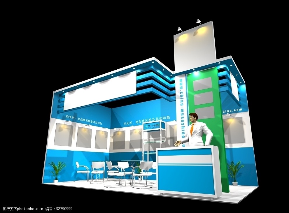关键词:展台 3d展览设计 展台设计 简洁 大气 大气展台 简约 创意展台