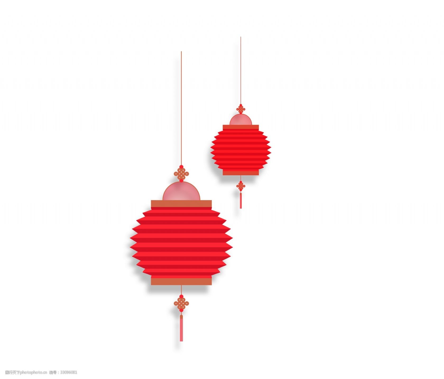 大红灯笼高高挂起