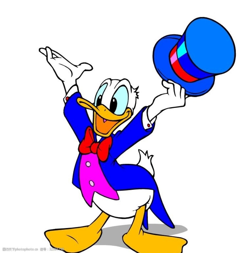 动画人物唐老鸭