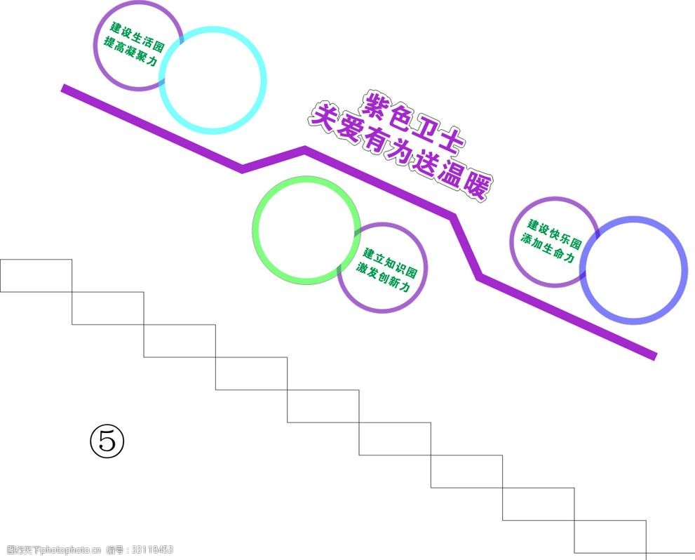 电力供电所名片--楼梯间文化4