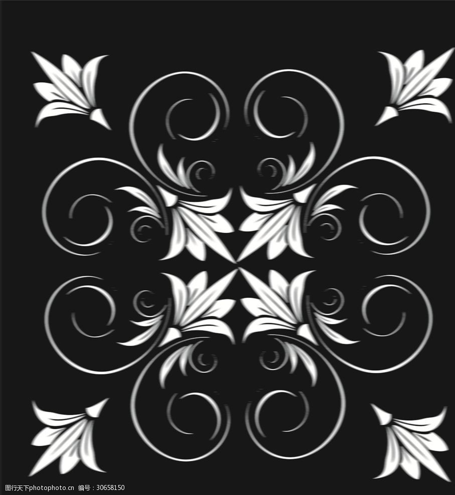 镂空花纹镂空图案雕花窗花