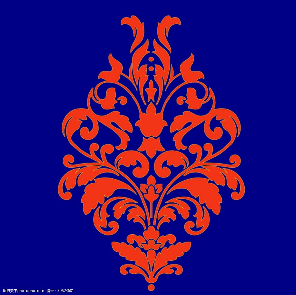 欧式复古暗纹雕刻图片-图行天下图库