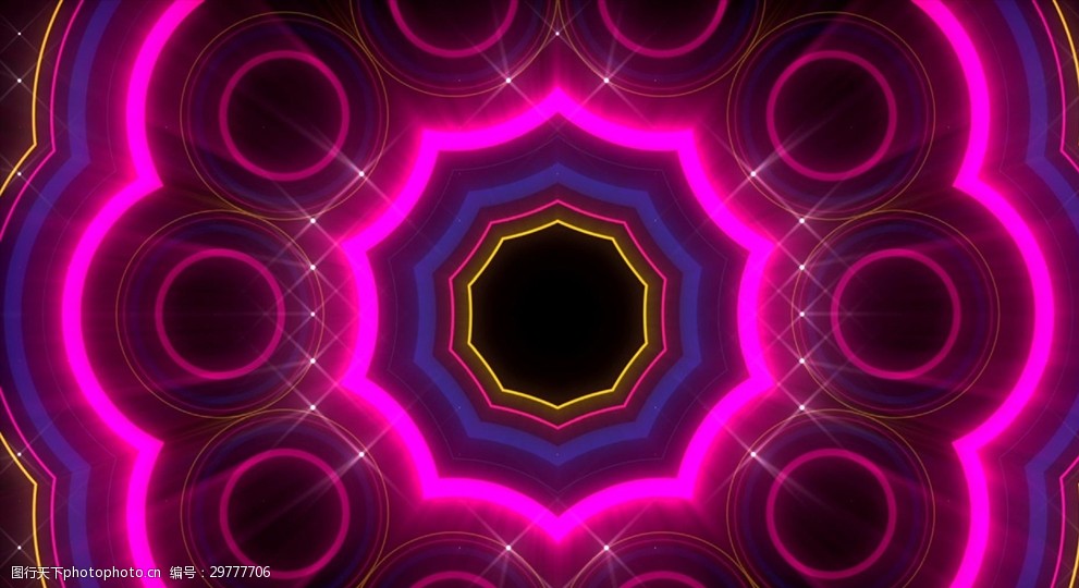 ae动感炫丽演艺背景素材