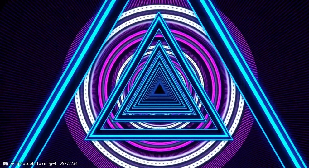 ae动感炫丽演艺背景素材