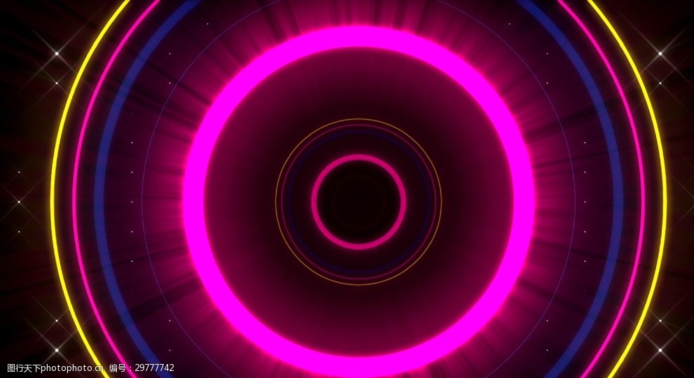 ae动感炫丽演艺背景素材