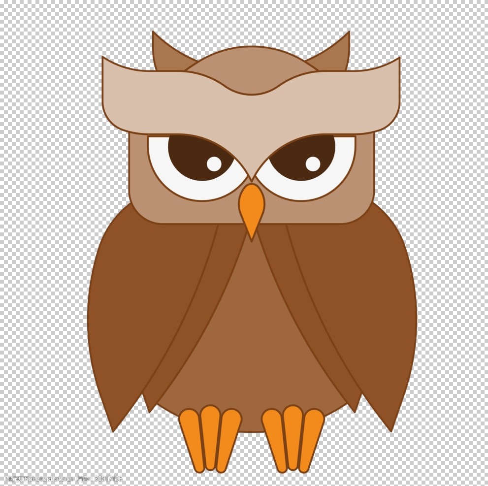 关键词:透明底猫头鹰 卡通猫头鹰 png图 免扣图 透明底图片 设计 其他