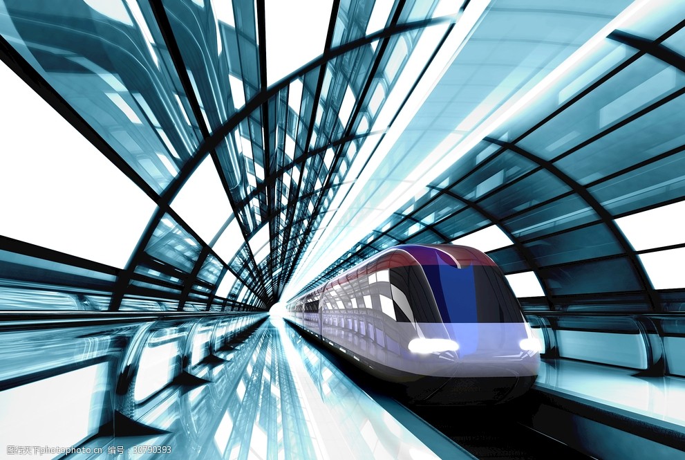 关键词:城市地铁 高铁 城市 地铁 高铁 动车 光线 摄影 现代科技 交通
