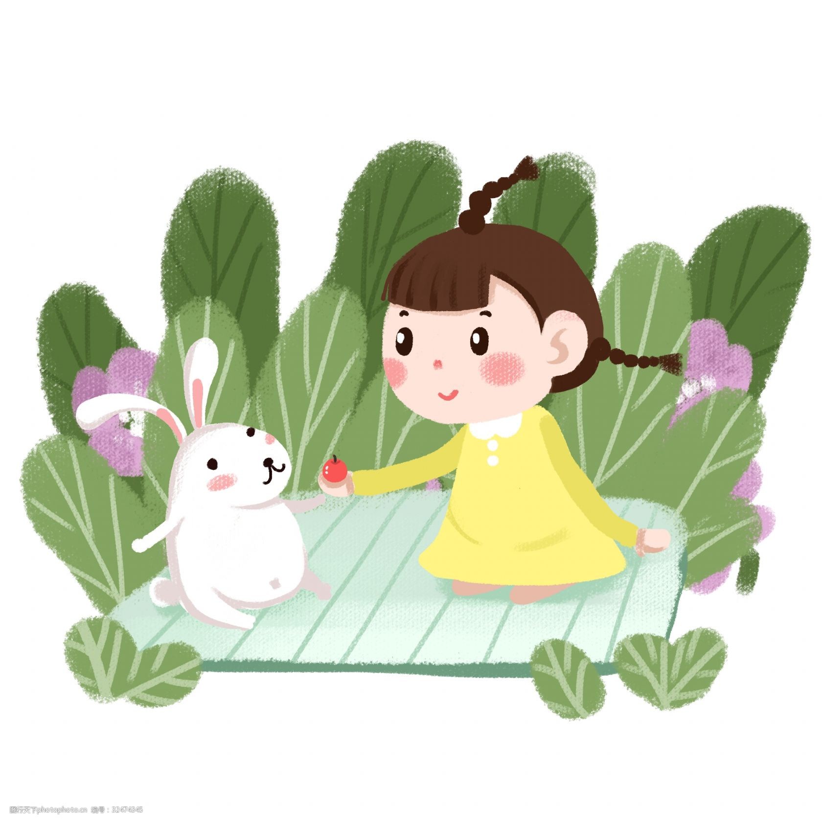 卡通手绘童话故事