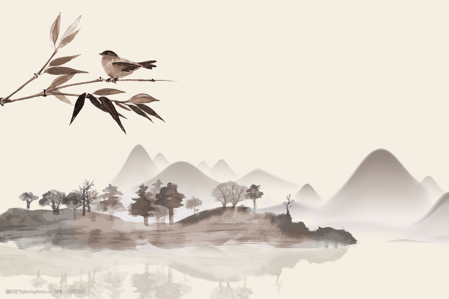 高清淡雅中国风壁纸图片