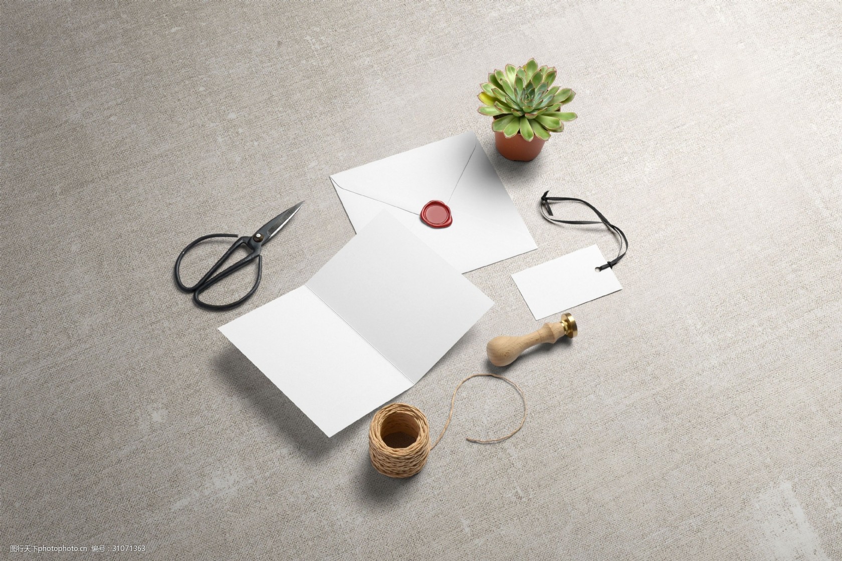 贺卡卡片样机psd模板