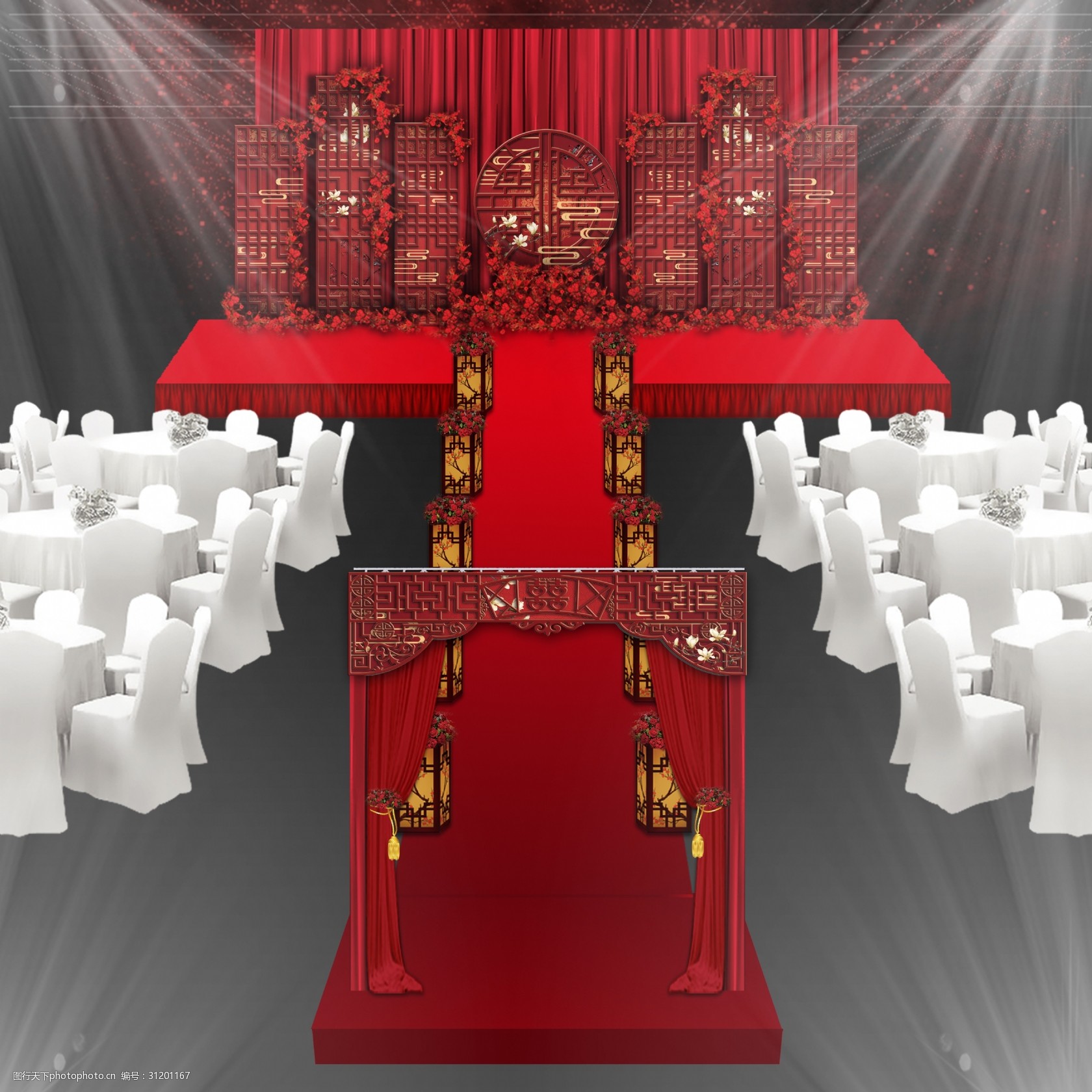 中式婚礼舞台设计(十大婚礼素材网站)