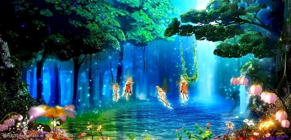 梦幻森林小天使