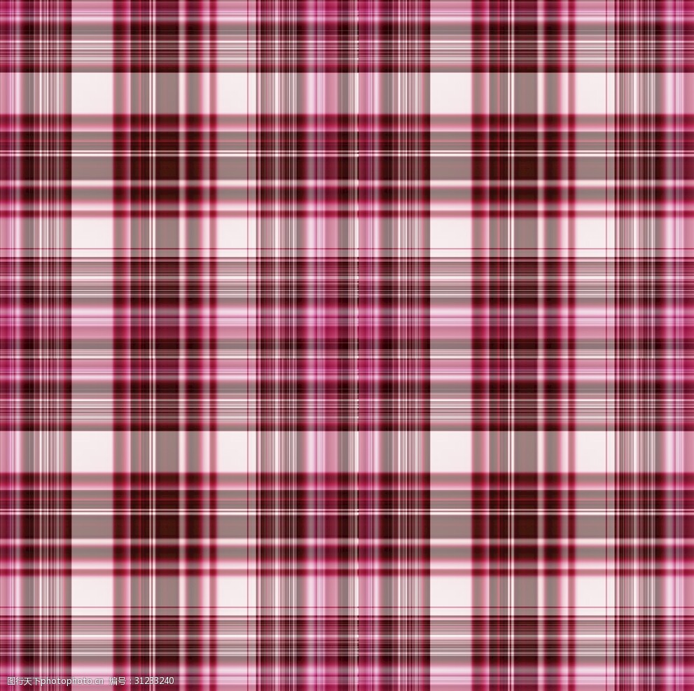 红白格纹底纹背景