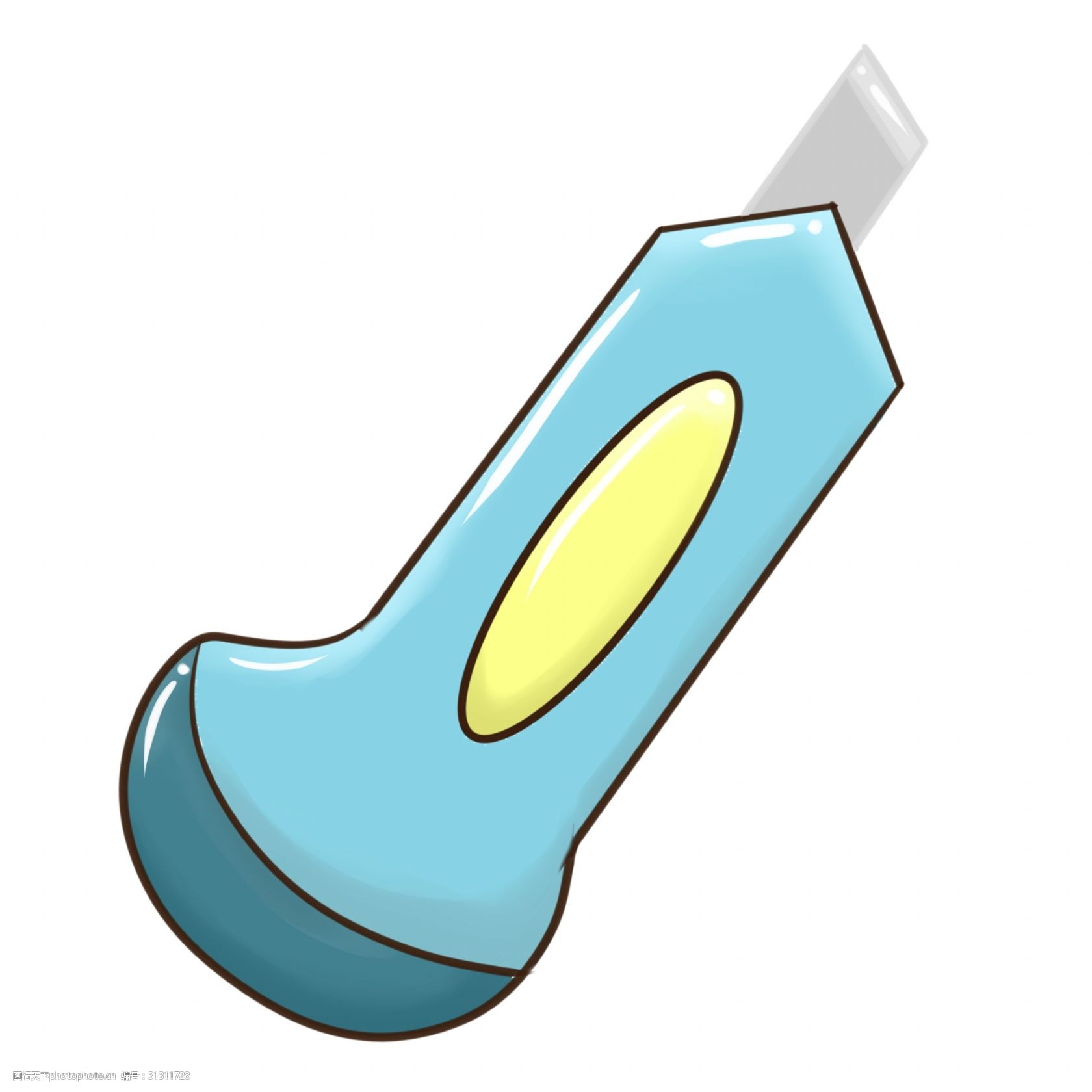 关键词:学习工具刀子插画 锋利的刀子 卡通插画 学习工具插画 手绘