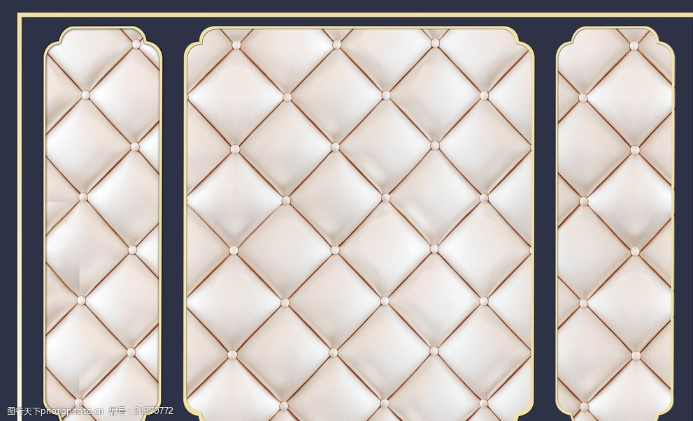 欧式软包玄关屏风背景墙底纹素材