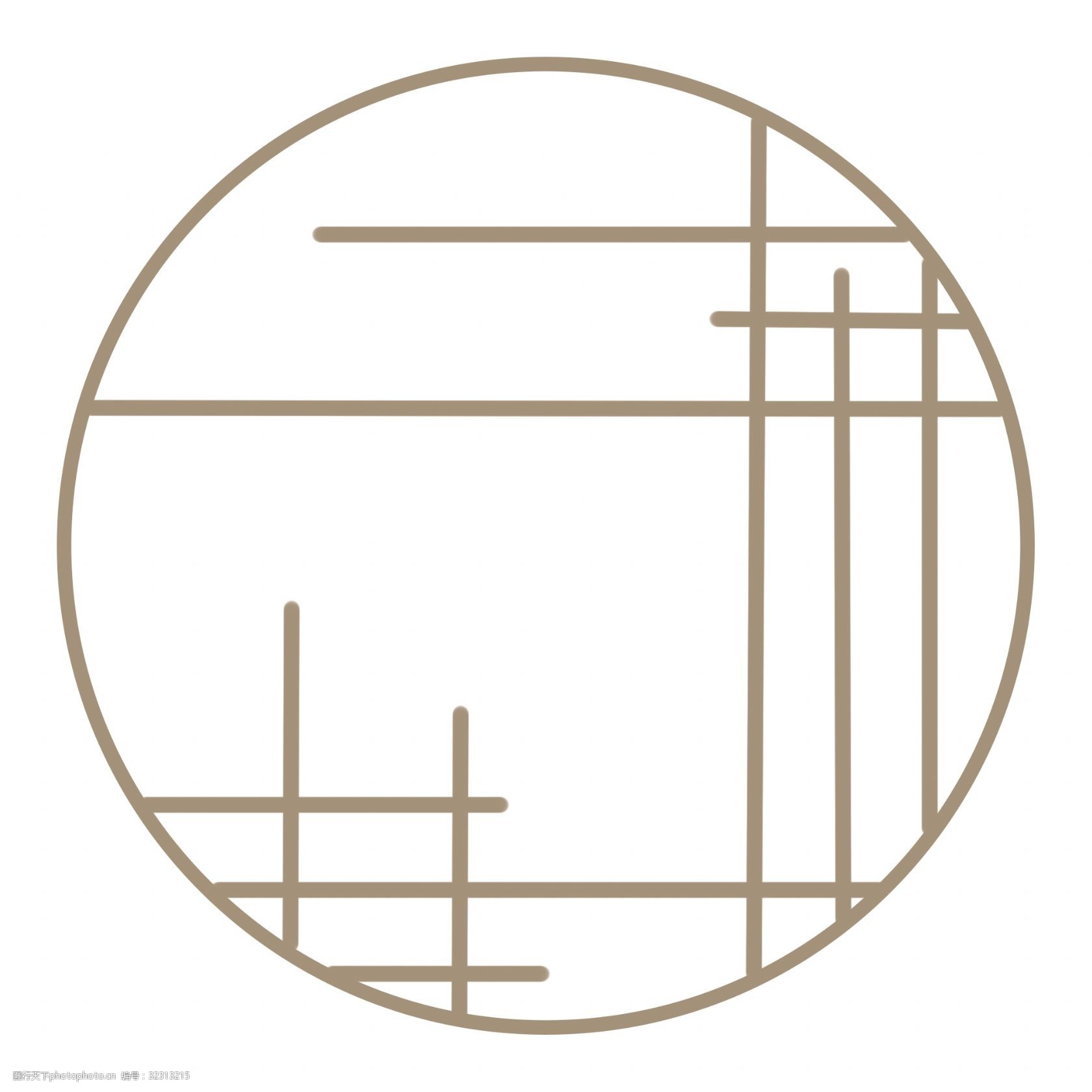 古典中国风边框免扣png