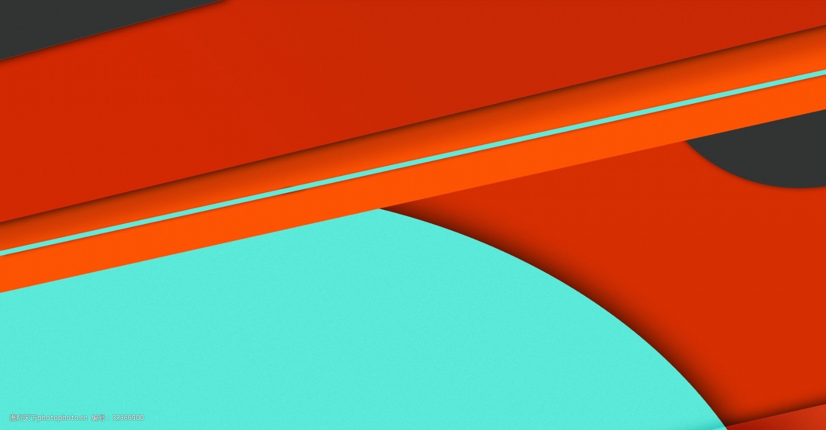 创意几何拼色撞色背景