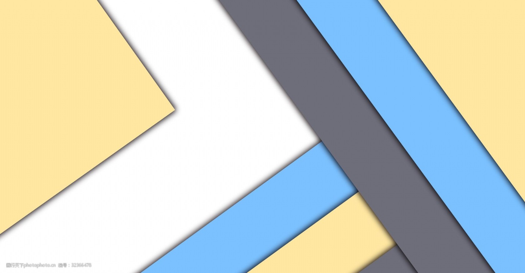 创意拼色撞色几何立体背景