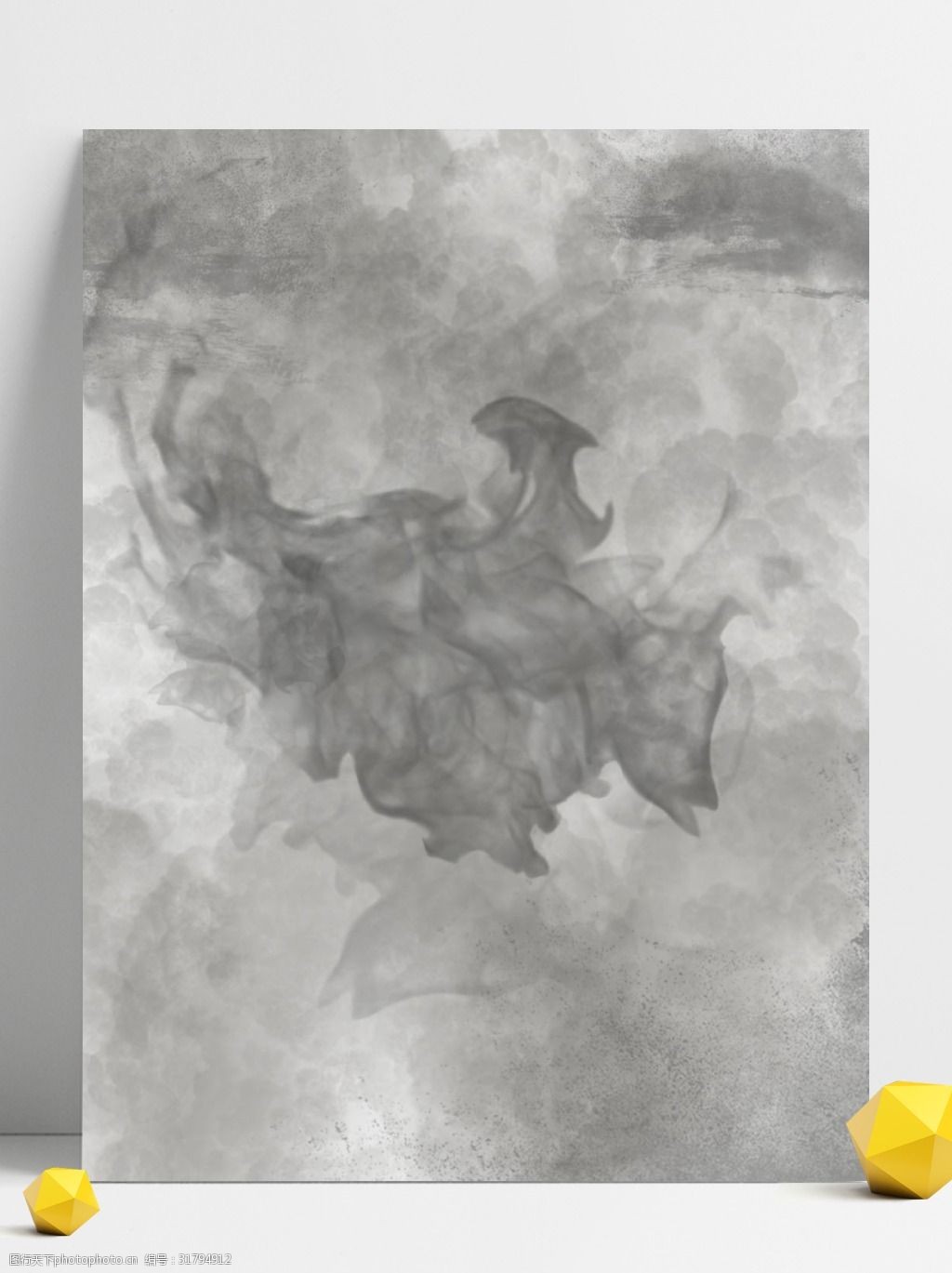 关键词:原创烟雾抽象质感水彩背景 烟雾 质感 泼墨 原创 灰色 水彩