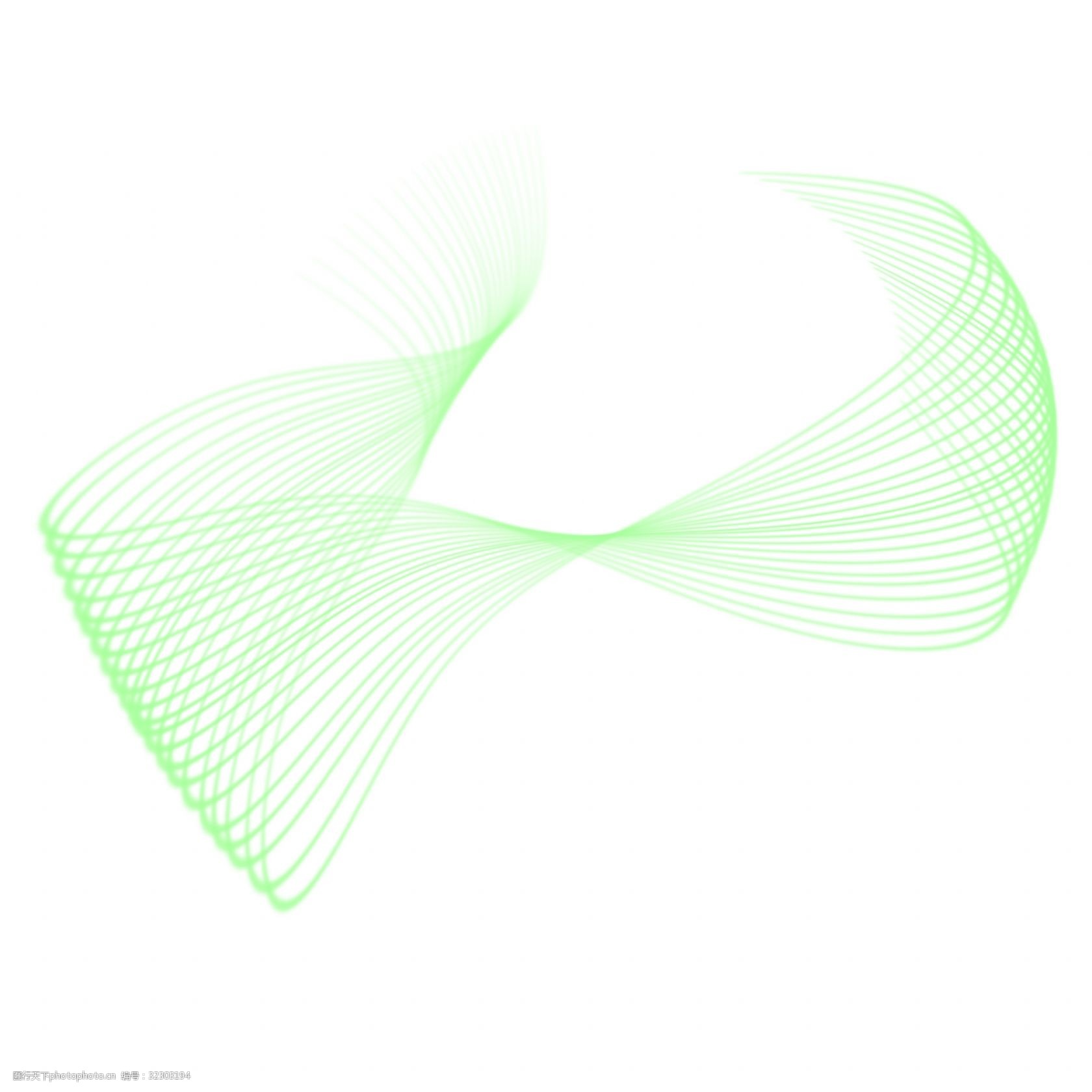 彩色不规则曲线背景装饰图案免抠素材