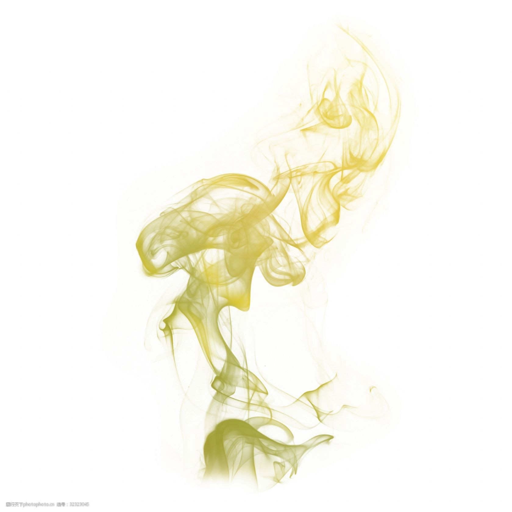 彩色烟雾青烟蒸腾免抠团雾蒸汽