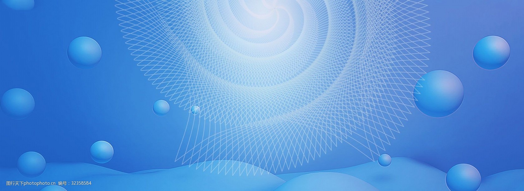 蓝色线性渐变背景合成