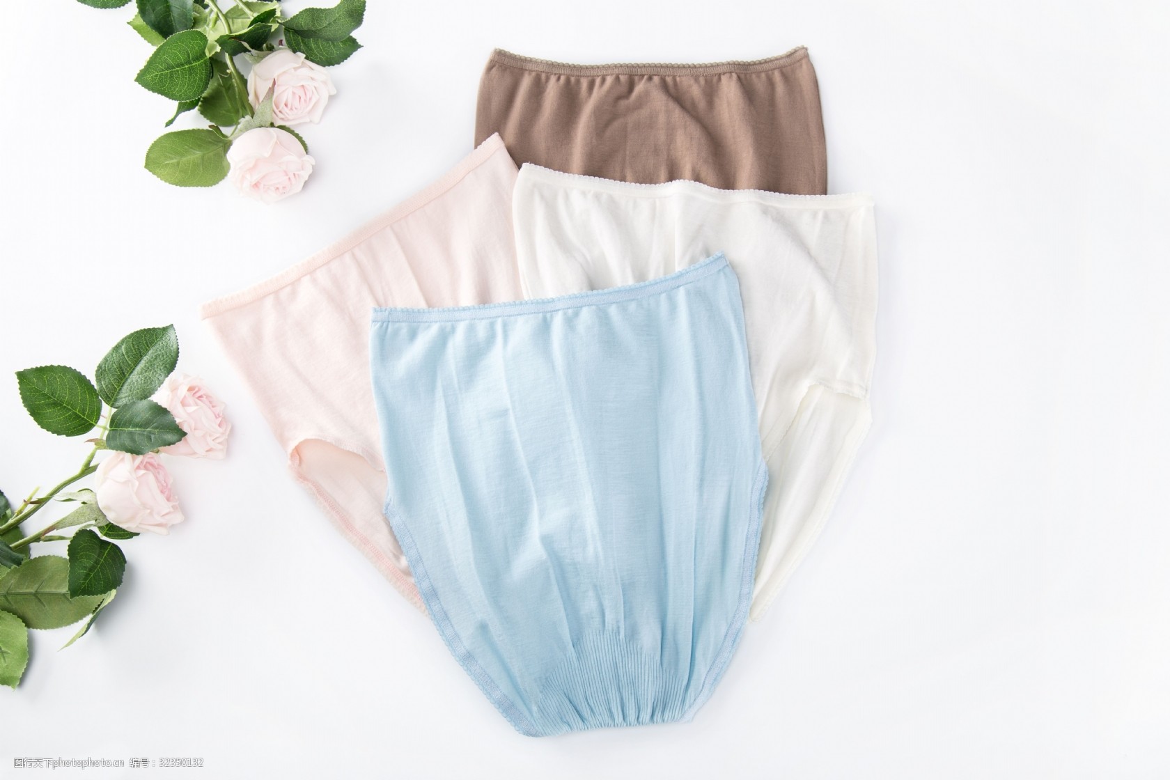 纯色纯棉女式内裤