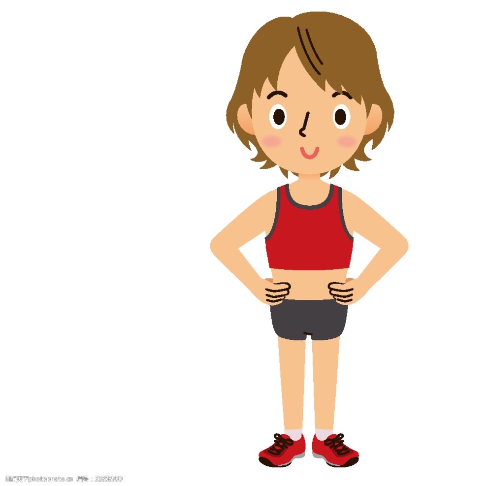 可爱卡通儿童