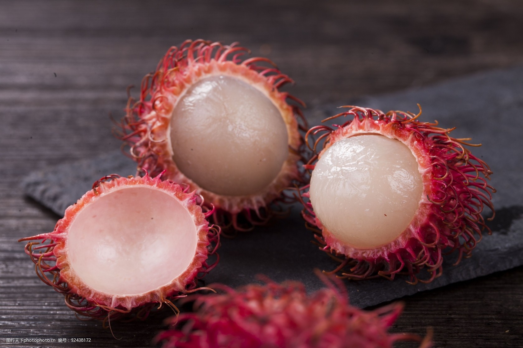 水果新鲜红毛丹实物图摄影图3