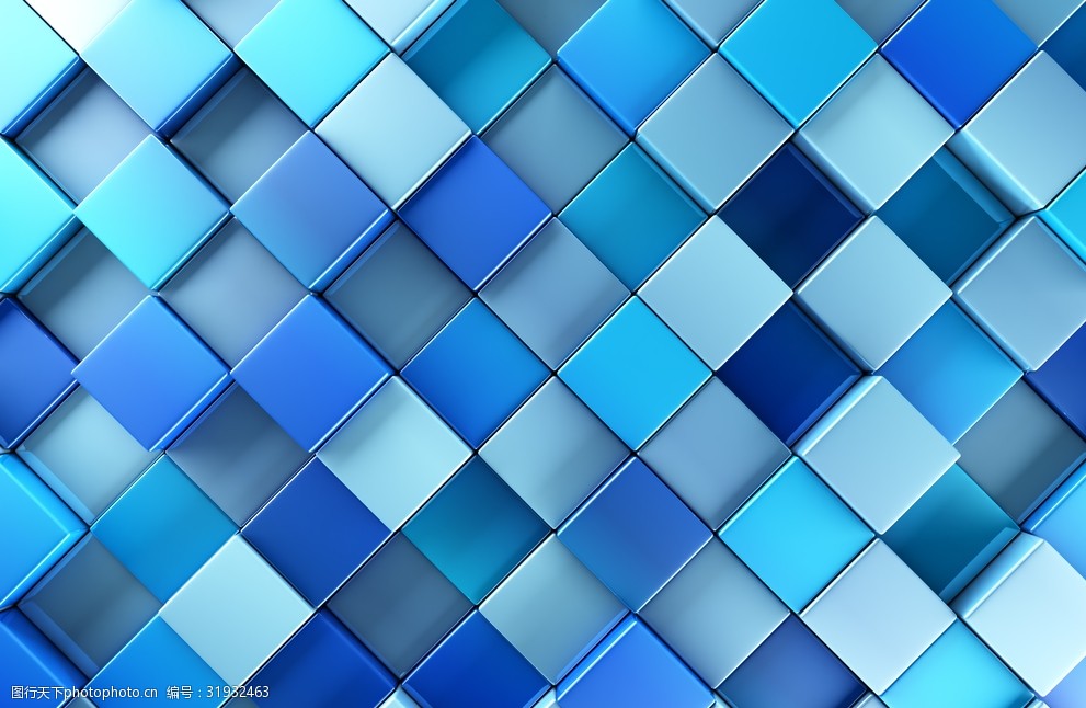 几何立体三维抽象创意背景