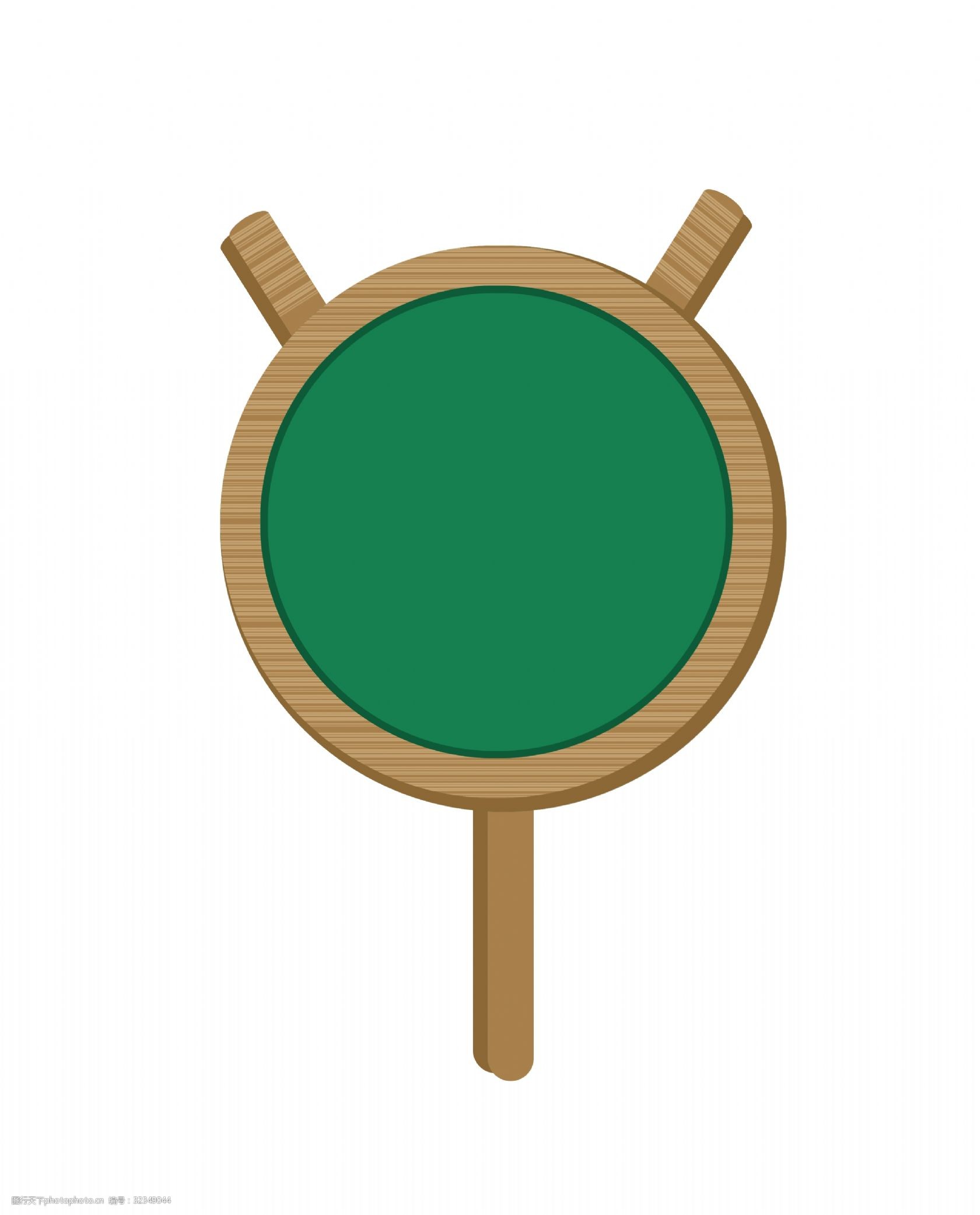 卡通手绘上学的黑板