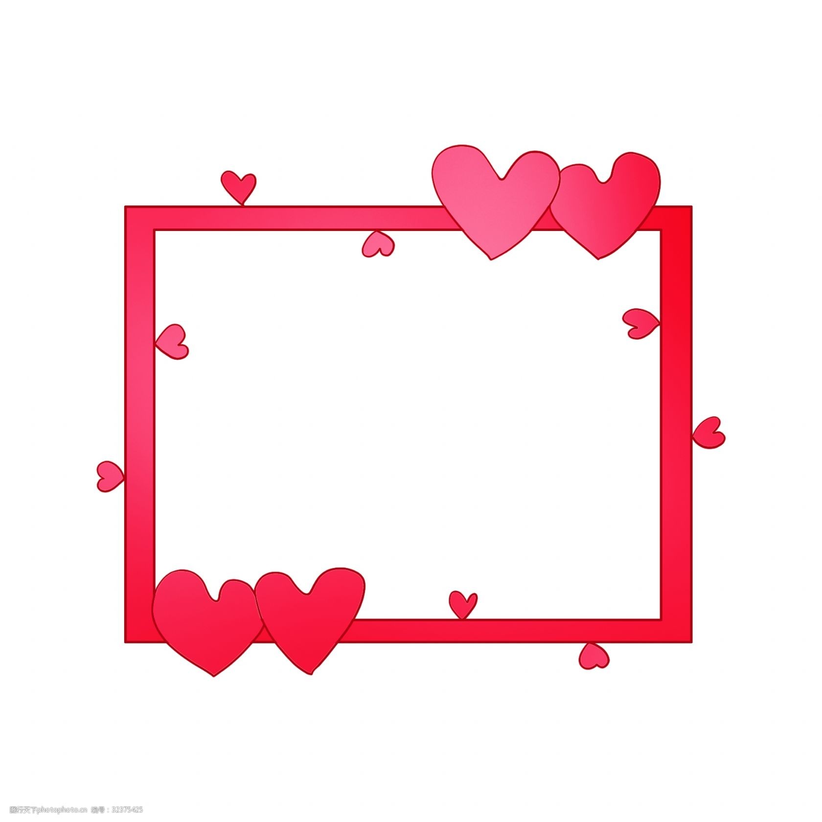 关键词:情人节爱心边框插画 情人节边框 红色的边框 爱心边框 手绘