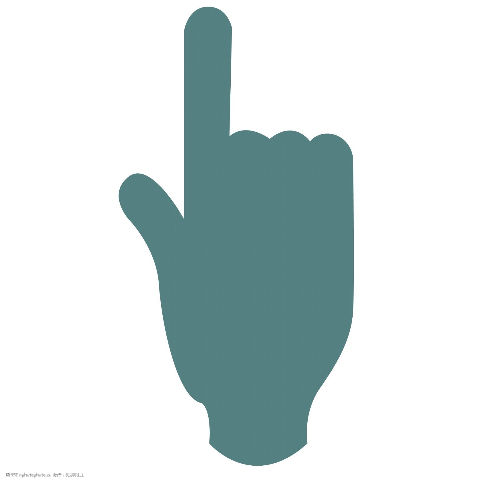 卡通指针图标免扣图