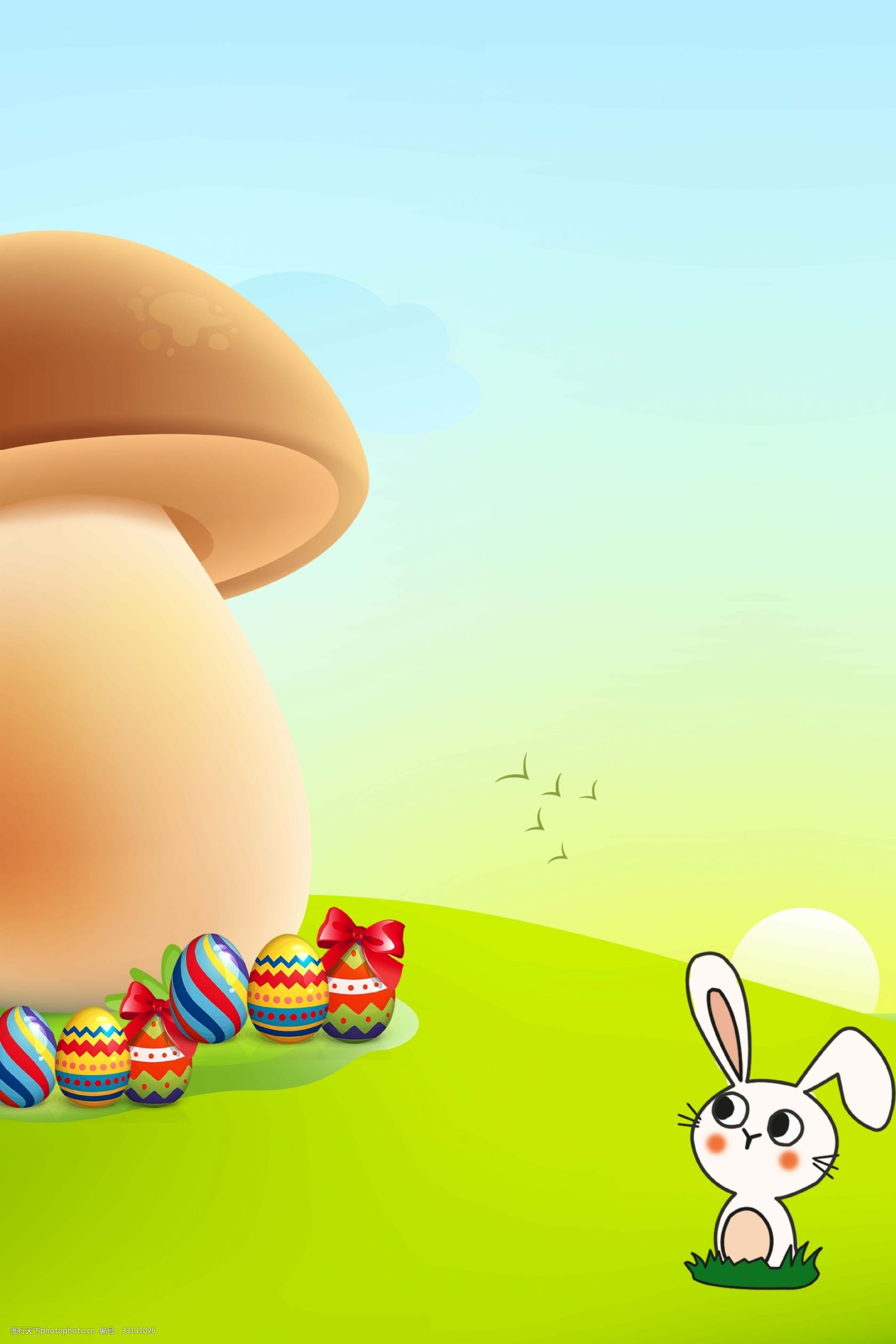 西方节日复活节背景